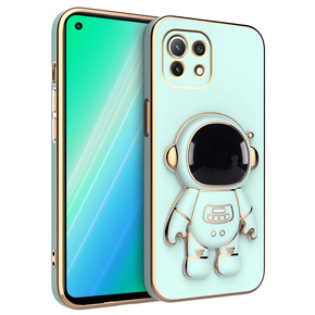 Huse pentru Xiaomi Mi 11 Lite / Mi 11 Lite 5G / 11 Lite 5G NE, Astronaut, de mentă