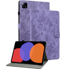 Huse pentru Xiaomi Pad 6, Wallet Pen Slot, violet