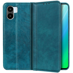 Huse pentru Xiaomi Redmi A1 4G / A2 4G, Wallet Litchi Leather, verde