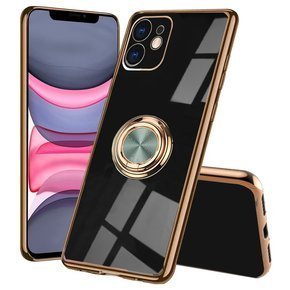 Huse pentru iPhone 11, Electro Ring, negru