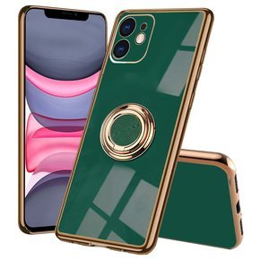 Huse pentru iPhone 11, Electro Ring, verde