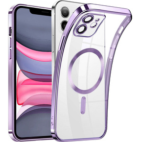 Huse pentru iPhone 11, MagSafe Hybrid, violet