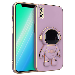 Huse pentru iPhone X / XS, Astronaut, violet