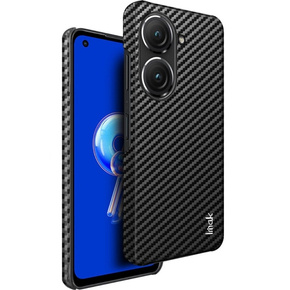 IMAK Huse pentru Asus Zenfone 9 5G / 10 5G, Ruiyi Series Case Carbon, negru