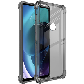 IMAK Huse pentru Motorola Moto G71 5G, Dropproof, transparent / negru