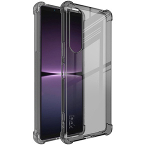 IMAK Huse pentru Sony Xperia 1 V, Dropproof, transparent / negru