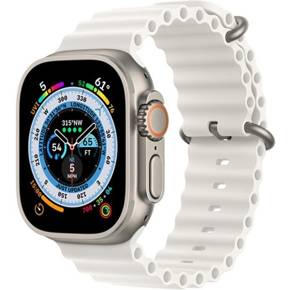 Pasek Silikonowy Ocean do Apple Watch 1/2/3/4/5/6/7/8/SE/ULTRA 42/44/45/49MM, Beżowy