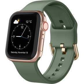 Pasek Silikonowy do Apple Watch 1/2/3/4/5/6/7/8/SE/ULTRA 42/44/45/49mm, Zielony