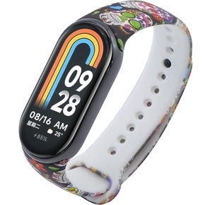 Pasek Silikonowy do Xiaomi Redmi Smart Band 2, Czarny