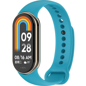 Pasek Silikonowy do Xiaomi Smart Band 8, Niebieski