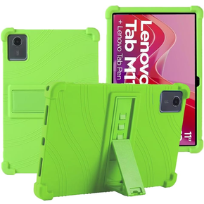 Silicon husă pentru Lenovo Tab M11, Impact, armat, verde