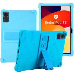 Silicon husă pentru Xiaomi Redmi Pad SE 11", Impact, armat, albastru