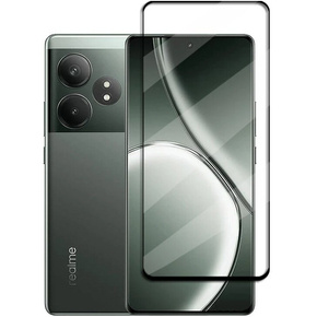 Sticlă călită 3D pentru Realme GT 6 / 6T, cadru negru