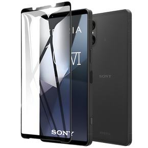 Sticlă călită 3D pentru Sony Xperia 10 VI, cadru negru