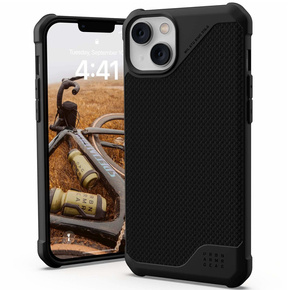 Urban Armor Gear Huse pentru iPhone 14 Plus, Metropolis LT MagSafe Fibr Armr, negru