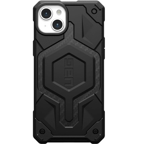 Urban Armor Gear Huse pentru iPhone 15 Plus, Monarch Pro Carbon MagSafe, negru