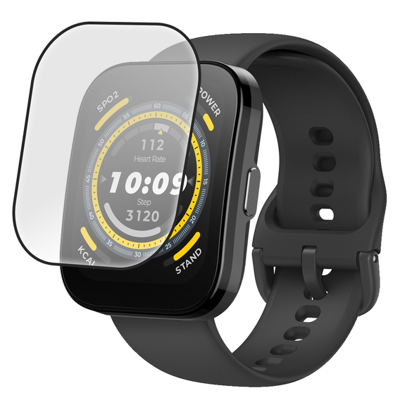 2x ERBORD Hybrid Glass pentru Amazfit Band 7