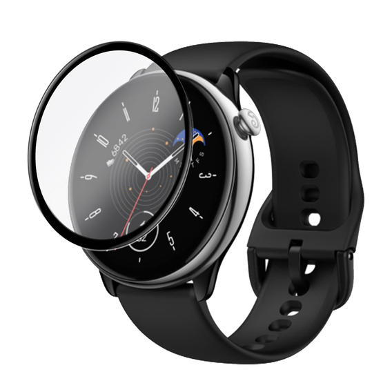 2x ERBORD Hybrid Glass pentru Amazfit GTR Mini