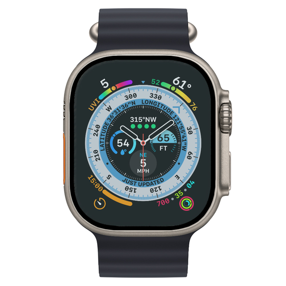 2x ERBORD Hybrid Glass pentru Apple Watch Ultra 49MM