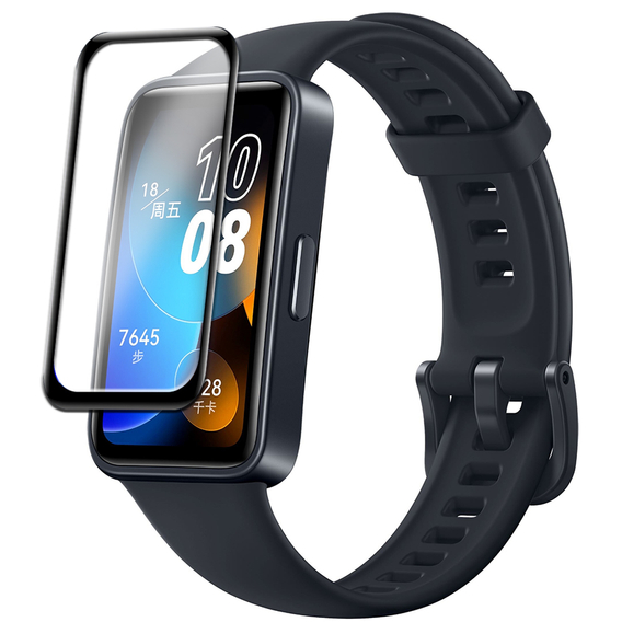 2x ERBORD Hybrid Glass pentru Huawei Band 8