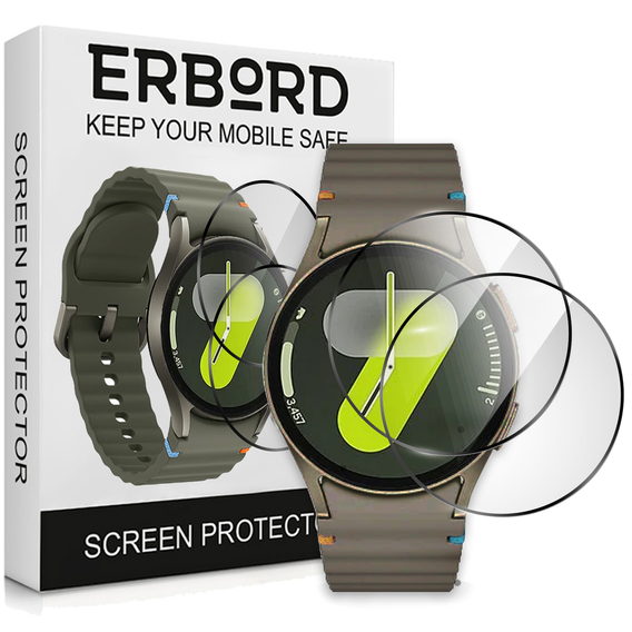 2x ERBORD Hybrid Glass pentru Samsung Galaxy Watch 7 44mm