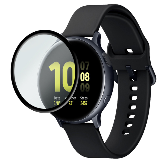 2x ERBORD Hybrid Glass pentru Samsung Galaxy Watch Active 2 44mm