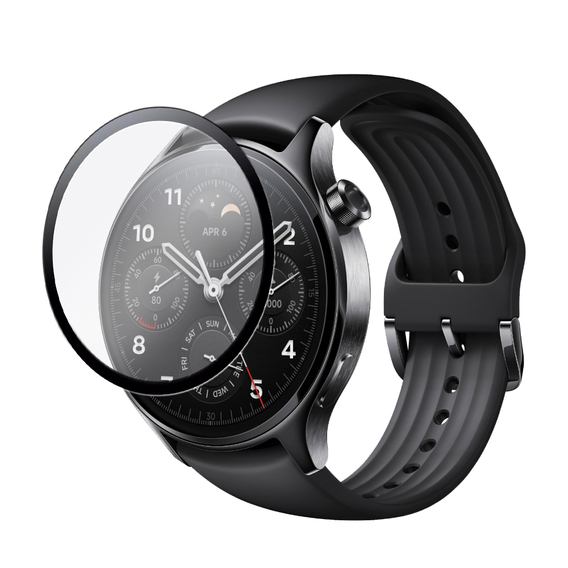 2x ERBORD Hybrid Glass pentru Xiaomi Watch S1 Pro