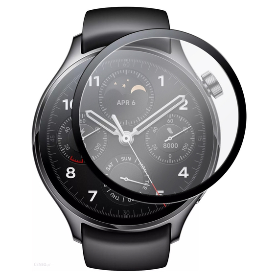 2x ERBORD Hybrid Glass pentru Xiaomi Watch S1 Pro