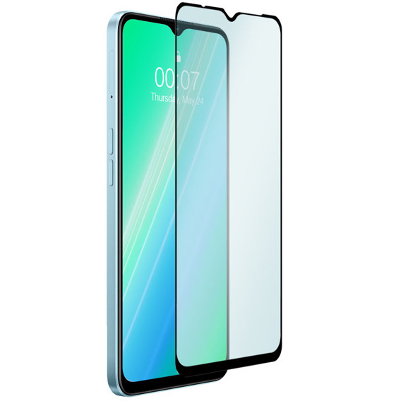 2x sticlă călită pentru Oppo A78 5G, ERBORD 3D pentru întregul display