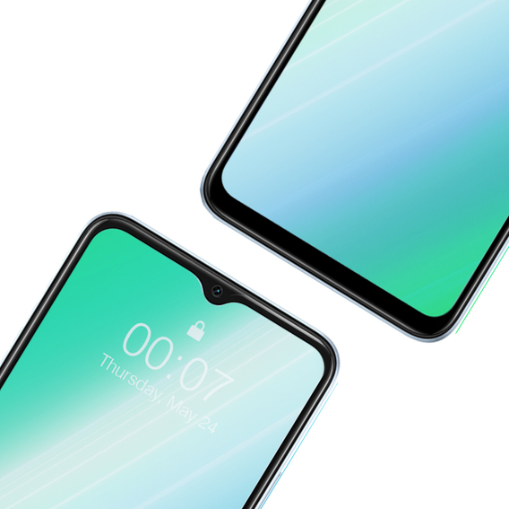 2x sticlă călită pentru Samsung Galaxy A23 4G/5G, ERBORD 3D pentru întregul display