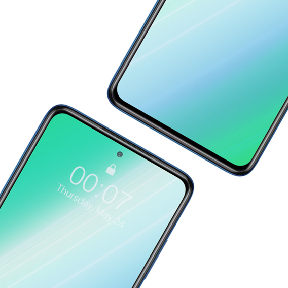 2x sticlă călită pentru Xiaomi POCO X6 Pro 5G, ERBORD 3D pentru întregul display