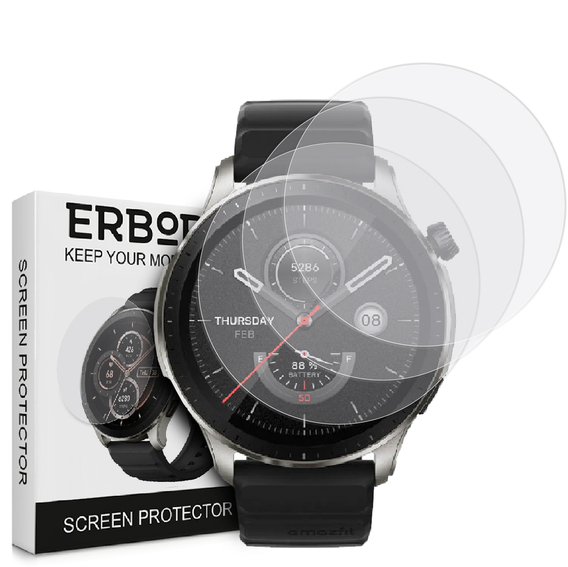 3x ERBORD Hydrogel Foil pentru Amazfit GTR 4