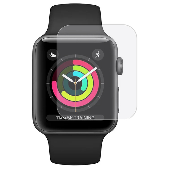 3x ERBORD Hydrogel Foil pentru Apple Watch 1/2/3 42mm