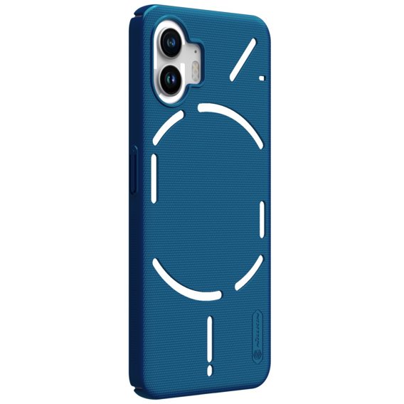 Carcasă NILLKIN pentru Nothing Phone (2), Super Frosted Shield Case, albastru