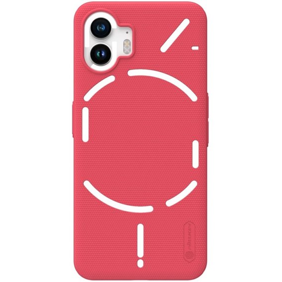 Carcasă NILLKIN pentru Nothing Phone (2), Super Frosted Shield Case, roșu