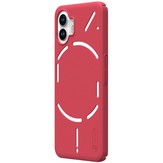 Carcasă NILLKIN pentru Nothing Phone (2), Super Frosted Shield Case, roșu