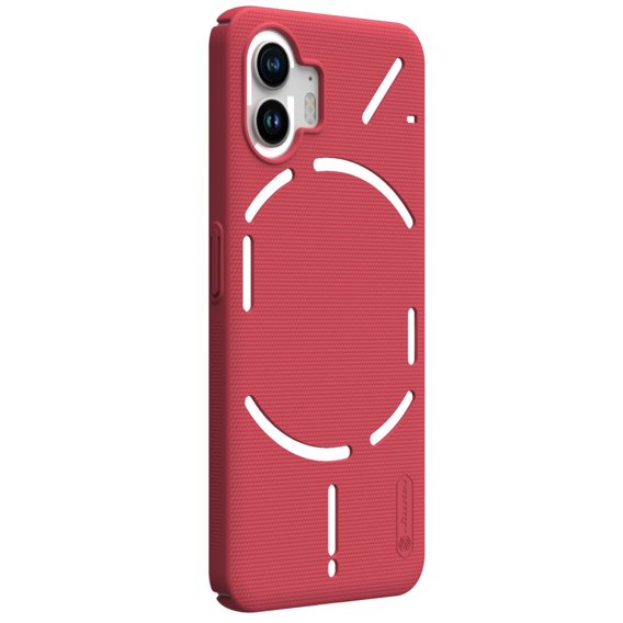 Carcasă NILLKIN pentru Nothing Phone (2), Super Frosted Shield Case, roșu