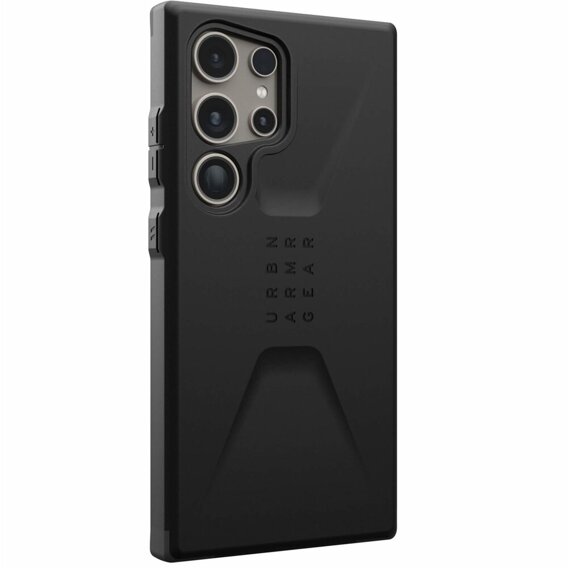 Carcasă Urban Armor Gear pentru Galaxy S24 Ultra, Civilian, negru