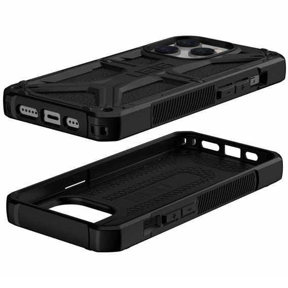 Carcasă Urban Armor Gear pentru iPhone 14 Pro, Monarch, negru