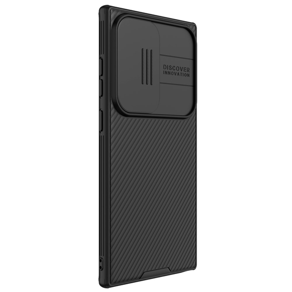 Carcasă blindată Nillkin pentru Samsung Galaxy S24 Ultra, CamShield Pro, negru