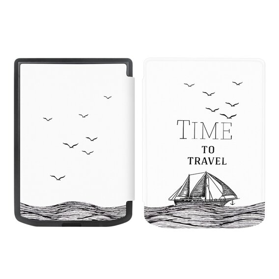 Carcasă pentru PocketBook Verse / Verse Pro, Smartcase, Time to travel