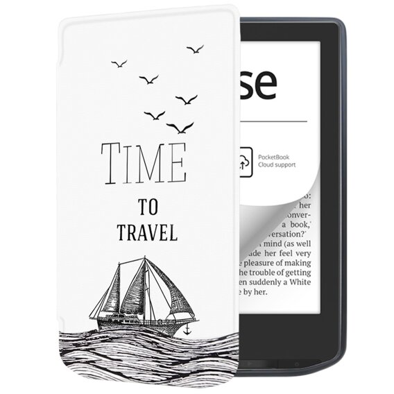 Carcasă pentru PocketBook Verse / Verse Pro, Smartcase, Time to travel