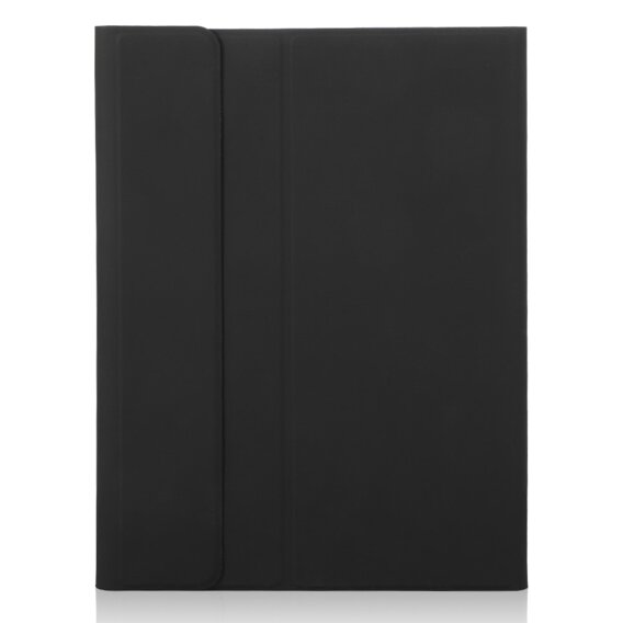 Carcasă + tastatură Apple iPad Pro 11" 5 gen. 2024, Leather Pen Slot TouchPad, negru