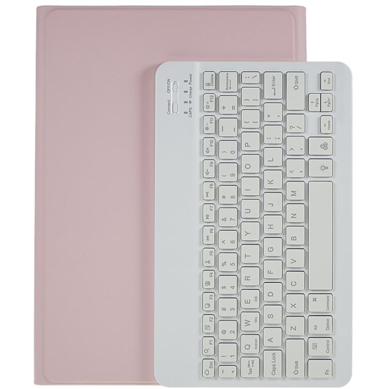 Carcasă + tastatură Galaxy Tab S7+ Plus / S8+ Plus /S7 FE T730 T733, Pen Slot, roz rose gold