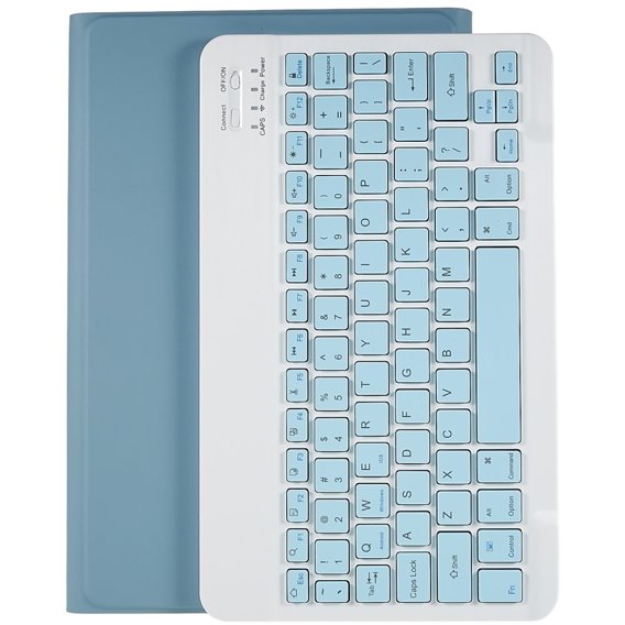 Carcasă + tastatură Lenovo Tab M10 Plus Gen 3 TB-125F TB-128F, albastru