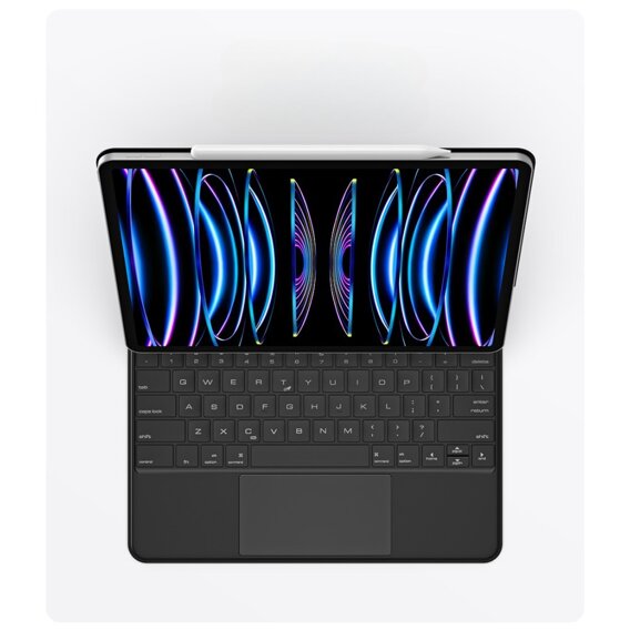 Carcasă + tastatură Xiaomi Pad 6 / Pad 6 Pro, Dux Ducis Keyboard TouchPad, negru