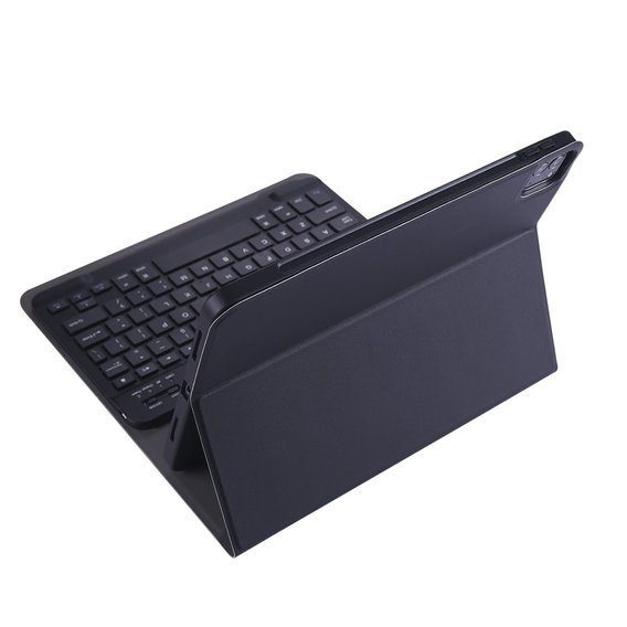 Carcasă + tastatură iPad Pro 11 2022/2011/2020, Keyboard Cover Pen Slot, negru