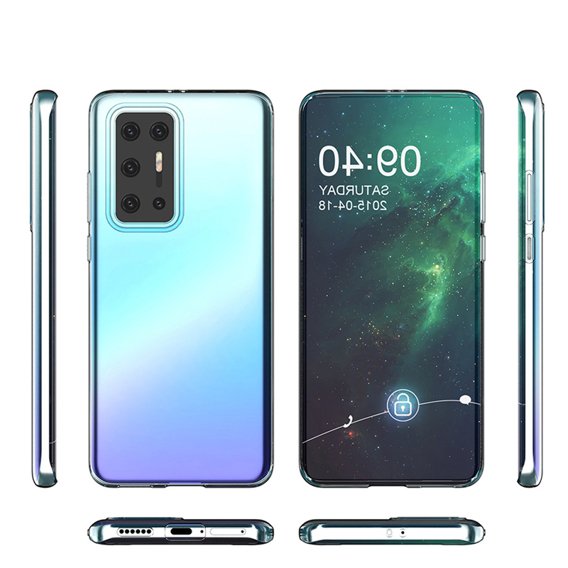 Caz subțire pentru Huawei P40 Pro, Slim, transparentă