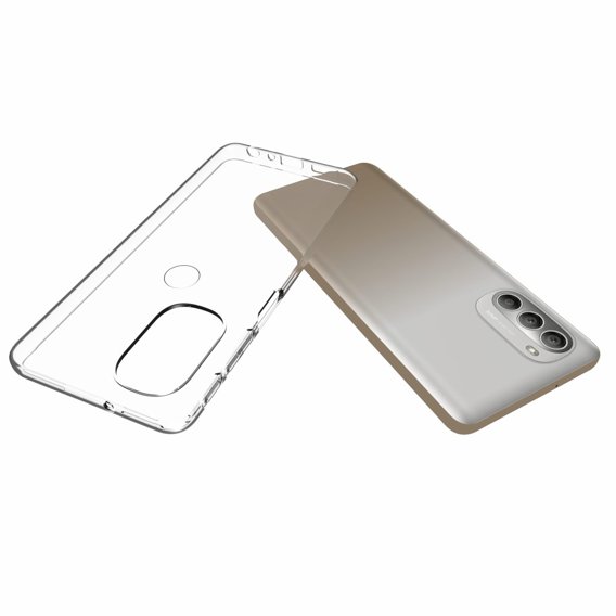 Caz subțire pentru Motorola Moto G51 5G, Slim, transparentă