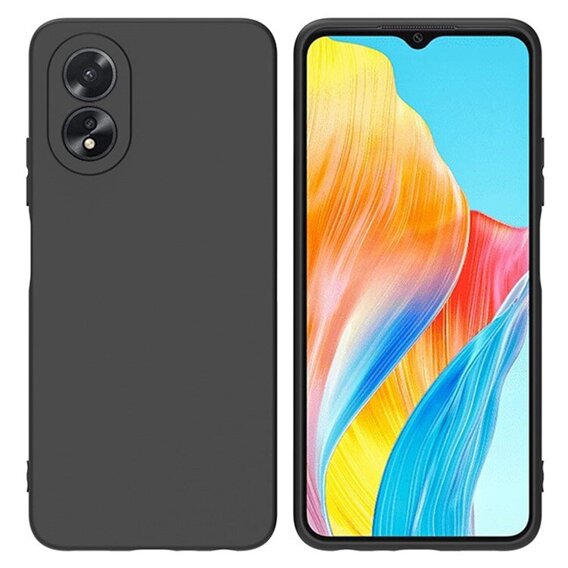 Caz subțire pentru Oppo A38 4G / Oppo A18 4G, Slim, negru